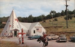 The Tepee on US 20 Postcard