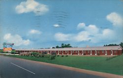 Golden Sands Motel Postcard