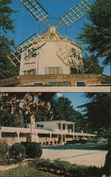 Famous Dutch Mill Motel and Restaurant Postcard