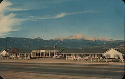 Mount Vernon Motel Colorado Springs, CO Postcard Postcard Postcard