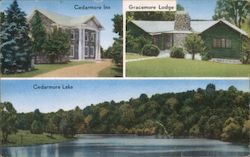 Cedarmore Inn, Gracemore Lodge, Cedarmore Lake Bagdad, KY Postcard Postcard Postcard
