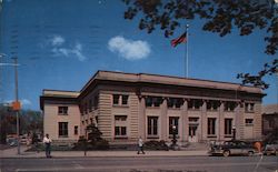 United States Post Office Pontiac, MI Postcard Postcard Postcard