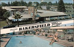 Bakersfield TraveLodge Postcard
