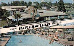 Bakersfield TraveLodge California Postcard Postcard Postcard