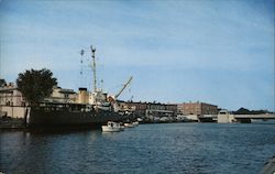 Alpena Harbor Postcard