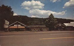 Bodle's Knotty Pine Motel Postcard