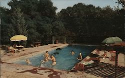 Filtered Mineral Water Pool at Mountain Home Ranch Calistoga, CA Postcard Postcard Postcard