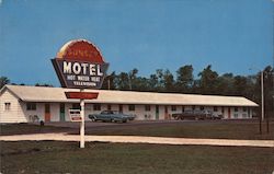 Sunset Motel Saint Ignace, MI Postcard Postcard Postcard