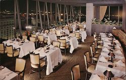 Canlis' Charcoal Broiler Atop the Portland Hilton Postcard