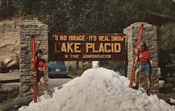 Olympic Arena, Lake Placid New York Postcard Postcard Postcard