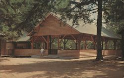 The Recreational Pavillion at the Lewis M. Fowler Memorial Camp. Postcard