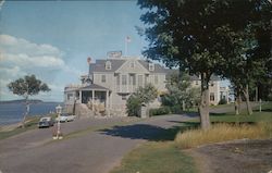 Motor Hotel Bar Harbor Postcard