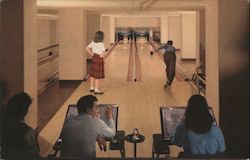 Lodge Game Room Postcard