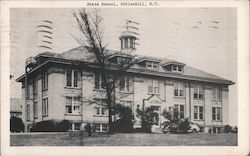 State School Postcard