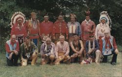 Oklahoma Masonic Indian Degree Team Native Americana Postcard Postcard Postcard