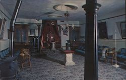 Interior of Lodge Hall, F & AM No. 56 and I.O.O.F. No. 25 Postcard