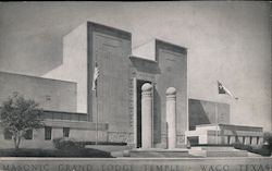 Masonic Grand Lodge Temple Waco, TX Postcard Postcard Postcard