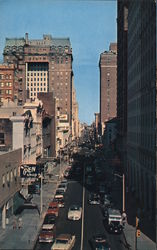 Madison Avenue Looking East Postcard