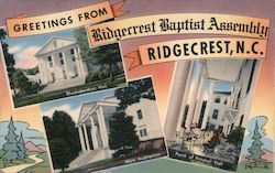 Ridgecrest Baptist Assembly North Carolina Postcard Postcard Postcard