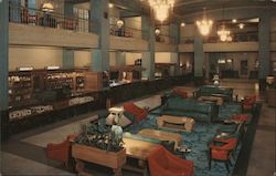 The Spacious and Inviting Lobby of Hotel Texas Postcard