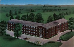 Mary Frances Knight Hall for Women at Georgetown College Kentucky Postcard Postcard Postcard