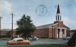 First Baptist Church Postcard