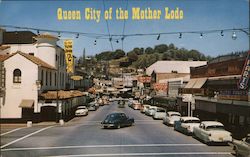 Queen City of the Mother Lode Postcard