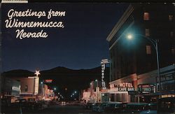 Business District Winnemucca, NV Postcard Postcard Postcard