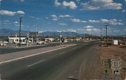 Intersection of U.S. Highways 80-80 Las Cruces, NM John E. Floodberg Postcard Postcard Postcard