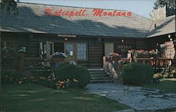 The Club House at Kalispell Golf Course Postcard