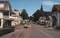 Business District Hensonville, NY Postcard Postcard Postcard