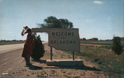 Welcome to Oklahoma Postcard Postcard Postcard