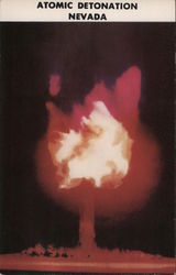 Color Reproduction From Kodachrome if the Atomic Explosion, Frenchman's Flat Postcard