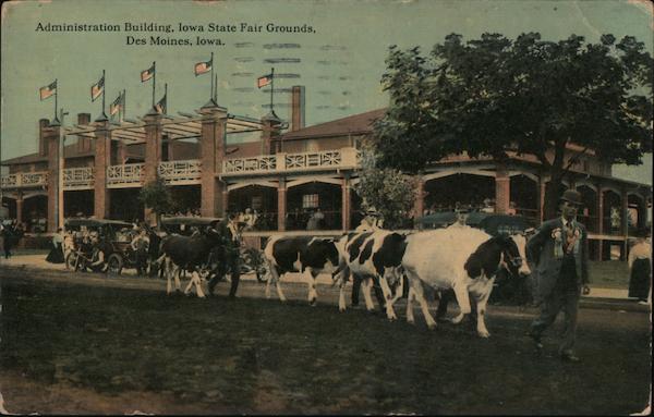 Administration Building, Iowa State Fair Grounds Des Moines