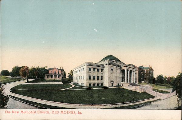 The New Methodist Church Des Moines Iowa