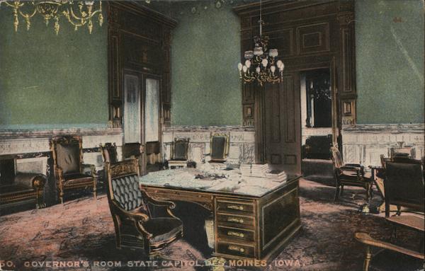 Governor's Room, State Capitol Des Moines Iowa
