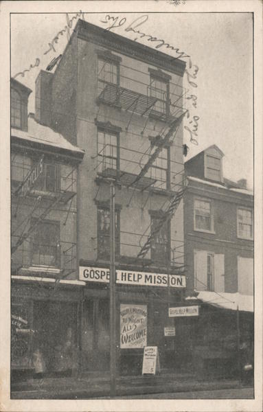 The Gospel Help Mission Philadelphia Pennsylvania