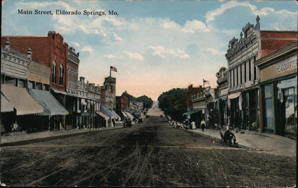 Main Street Eldorado Springs Missouri