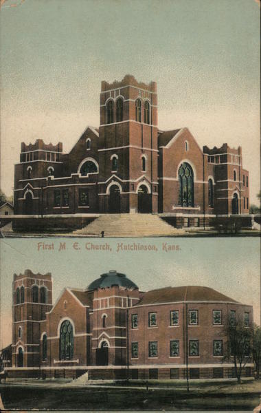First M. E. Church Hutchinson Kansas