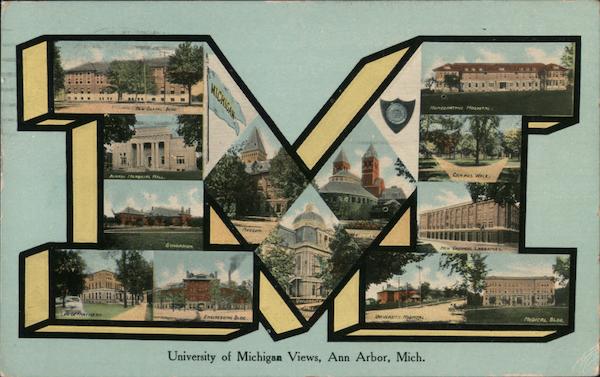University Of Michigan Views Ann Arbor