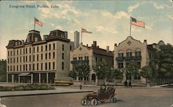 Congress Hotel Pueblo, CO Postcard Postcard Postcard