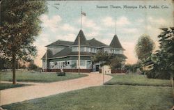 Summer Theatre, Minnequs Park, Pueblo, Colo Postcard