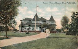 Summer Theatre, Minnequs Park, Pueblo, Colo Colorado Postcard Postcard Postcard