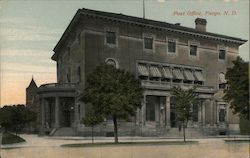 Post Office Fargo, ND Postcard Postcard Postcard