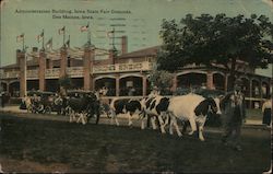 Administration Building, Iowa State Fair Grounds Des Moines, IA Postcard Postcard Postcard