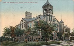 North Des Moines High School Postcard