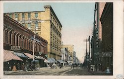 Walnut Street Des Moines, IA Postcard Postcard 