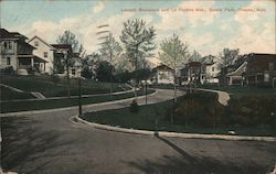 Lincoln Boulevard and La Fayette Ave. - Bemis Park Postcard