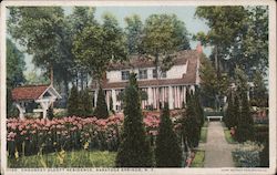 Chauncey Olcott Residence Saratoga Springs, NY Postcard Postcard Postcard