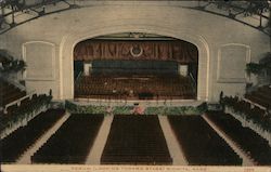 Forum '(Looking Toward Stage)' Wichita, Kans Kansas Postcard Postcard Postcard